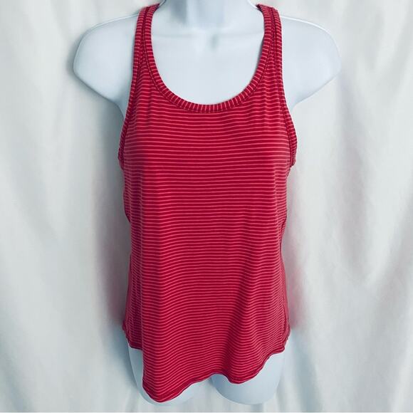 Lululemon Striped Racerback Tank Top Size 2 - Picture 1 of 11